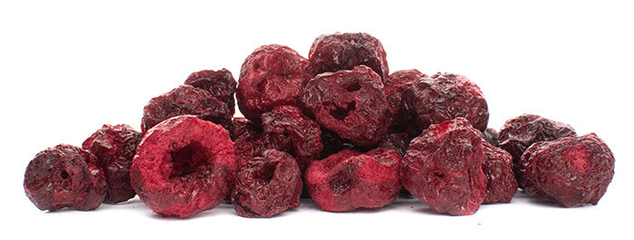 Višně lyofilizované ČR - z boku